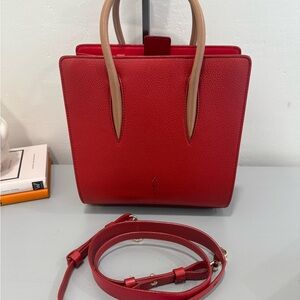 Christian Louboutin Red Paloma Tote medium